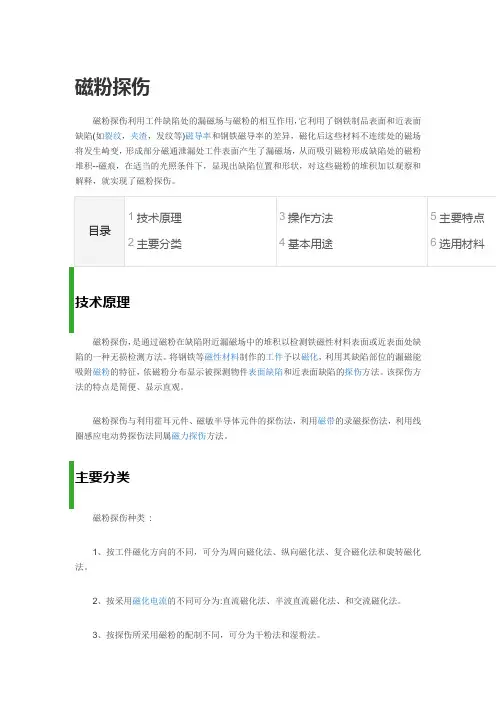 磁粉探伤