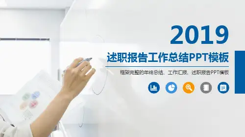 年终总结、工作汇报、述职报告、年度工作总结PPT模板