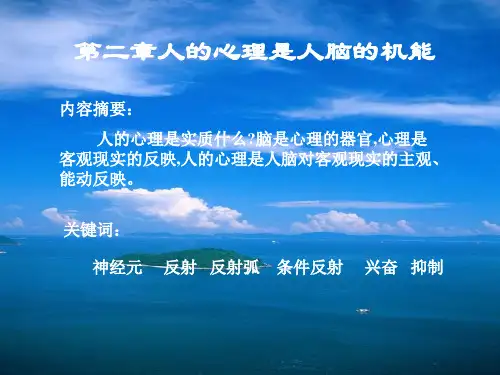 第二章心理学的实质