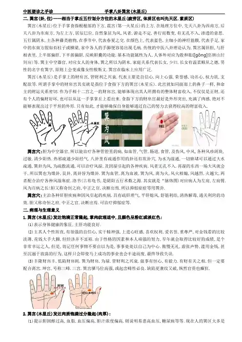 观手掌巽宫(木星丘)2 
