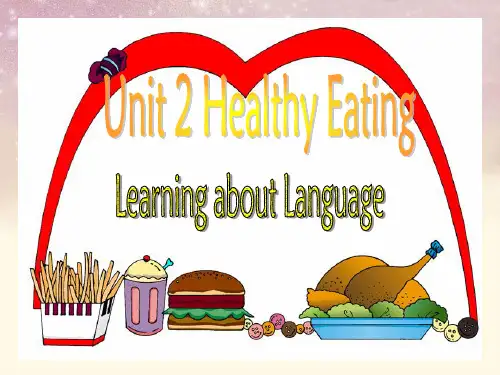 人教高中英语必修3Unit2Learning about Language(共15张PPT)