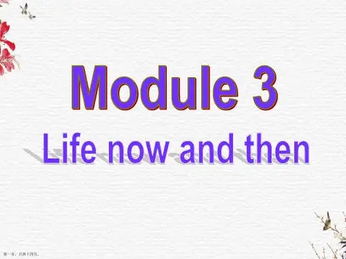 外研版九年级下册英语《M3U1》ppt