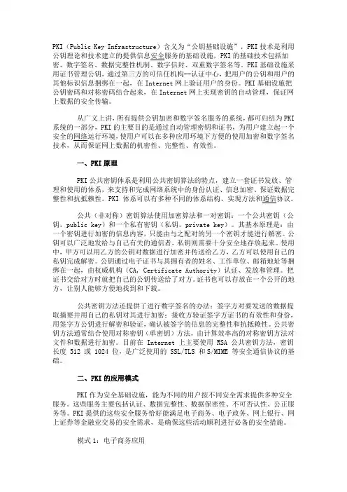 PKI基础理论