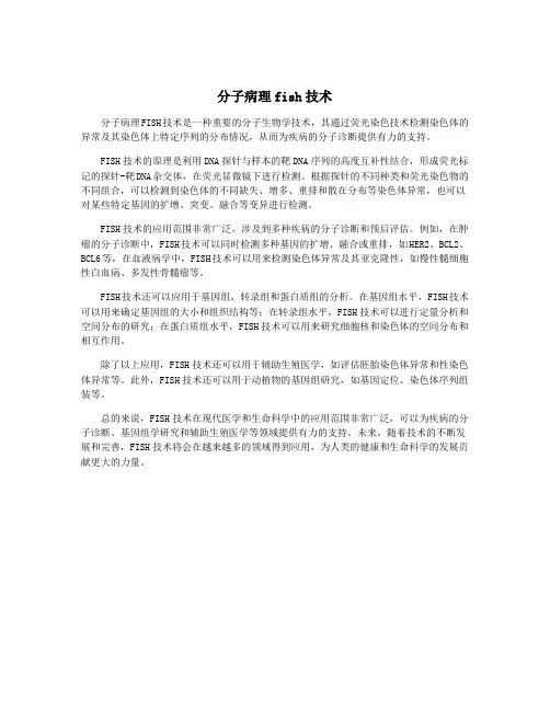 分子病理fish技术