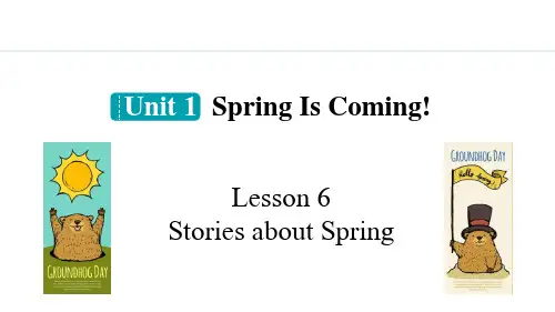 冀教版八下英语Unit1-Lesson 6  Stories about Spring课件