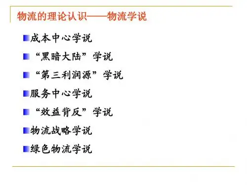 物流管理理论
