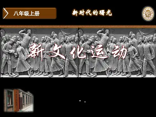 《新文化运动》辛亥革命与民族觉醒PPT课件
