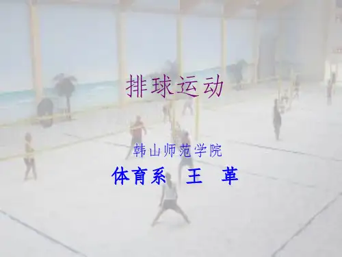 排球运动ppt课件