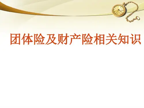 团财险介绍