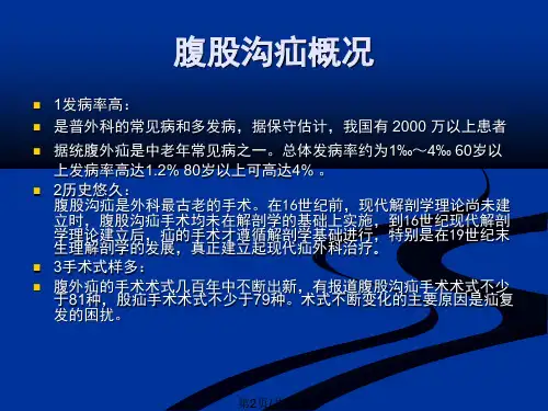 腹膜前间隙op术式