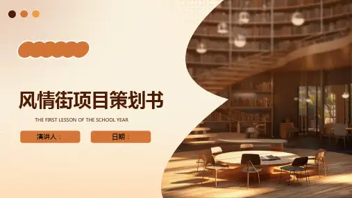 风情街项目策划书