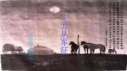 24.1《十五从军征》课件(共29张PPT)