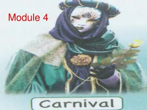 外研版 必修5 Module4 Carnival introduction课件