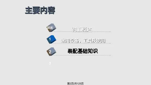 装配钳工对外培训PPt刘跃钢.pptx