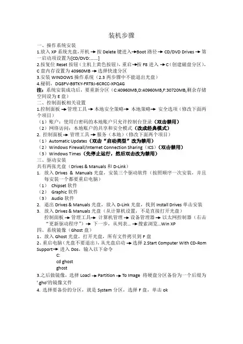 Advantech 610H(研华)工控机装机说明