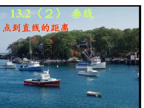 13.2(2)垂线--点到直线的距离PPT课件