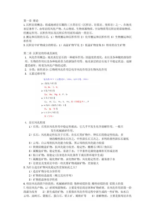 沉积岩石学