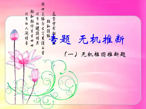 专题  无机推断