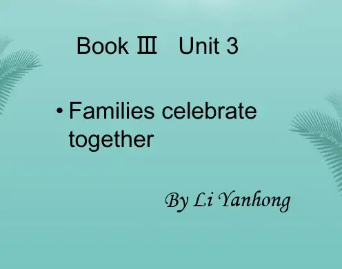 【全版】英语八年级上冀教版unitlesson7课件推荐PPT