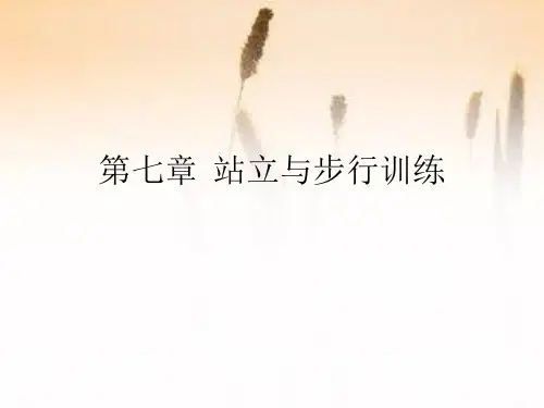 07  站立与步行功能训练