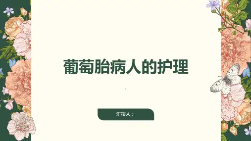 《葡萄胎病人的护理》课件