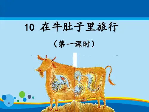 三年级上册语文课件  在牛肚子里旅行  人教部编版(共23张PPT)