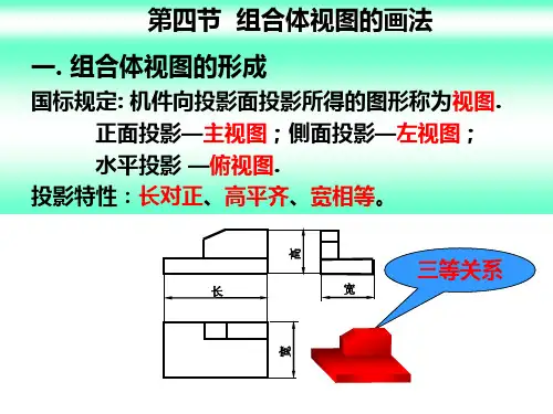 工程制图   第五章  组合体的画法和读法