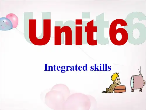 牛津译林版英语九上9aunit6tvprogrammesintegratedskills课件(33张ppt)