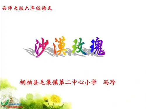 沙漠玫瑰_课件