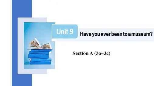 Unit9SectionA(3a3c)课件初中英语人教版新目标八年级下册(1)