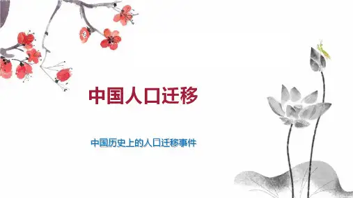 中国人口迁移