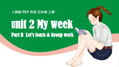 PEP人教版英语五年级上册课件Unit2 Part B Let's learn