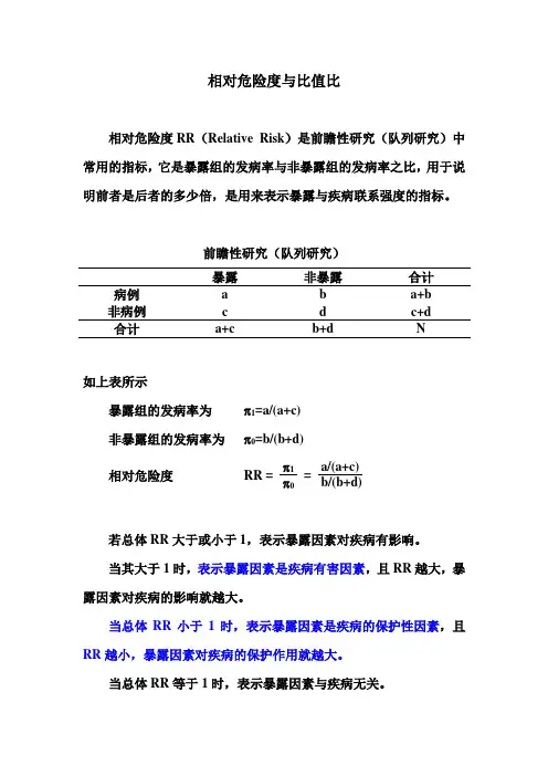 RR与OR