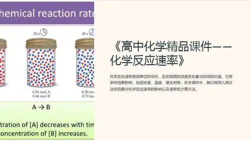 《高中化学精品课件-化学反应速率》