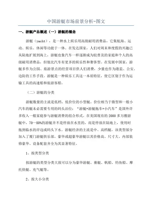 中国游艇市场前景分析-图文
