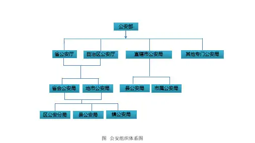 公安机关组织架构图 