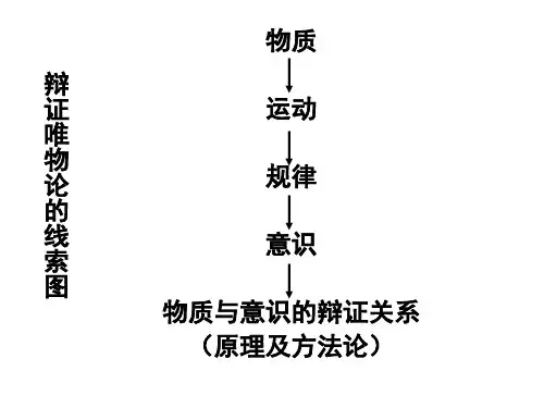 物质与意识的辩证关系_主观例题(1)解析