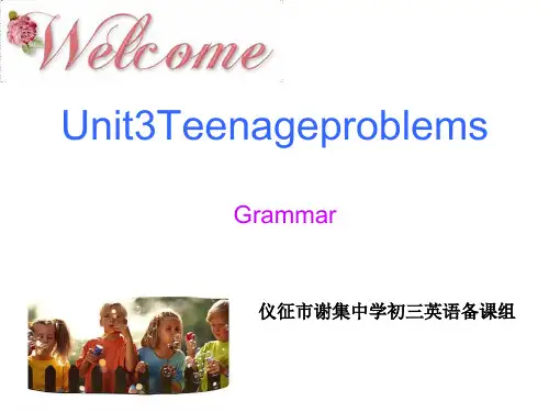 牛津译林版九年级英语上册教学课件：9AUnit3grammar