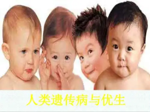 高三生物课件-人类遗传病与优生 最新