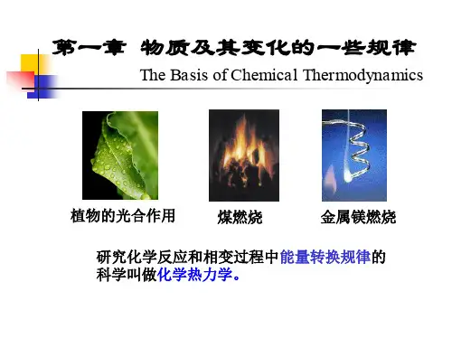 大学化学课件第一章