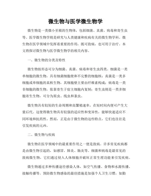 微生物与医学微生物学