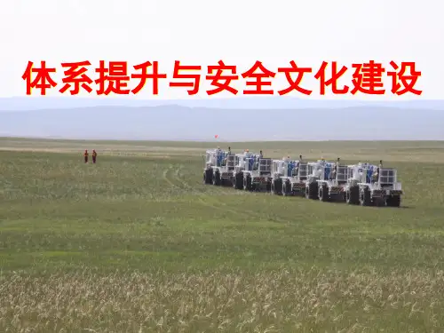 2020年 标准安全文化相关大礼包-体系提升与安全文化建设培训课件PPT