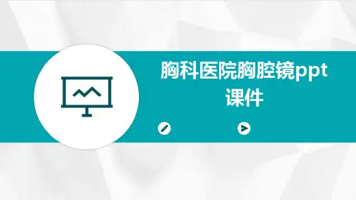 胸科医院胸腔镜ppt课件