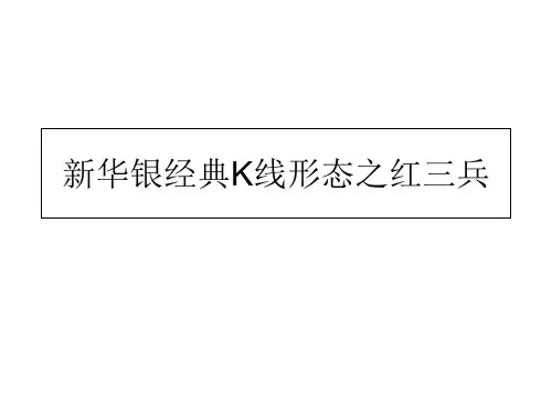 新华银经典K线形态之红三兵
