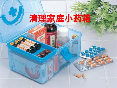 12清理家庭小药箱总结