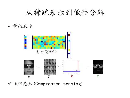 矩阵低秩分解理论