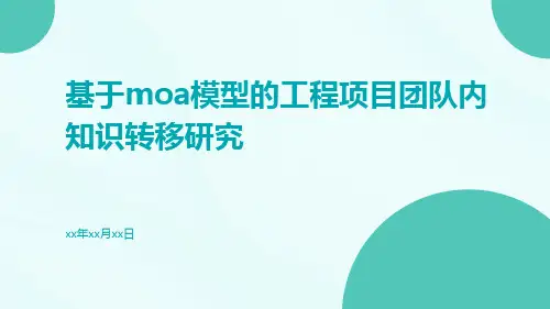 基于MOA模型的工程项目团队内知识转移研究
