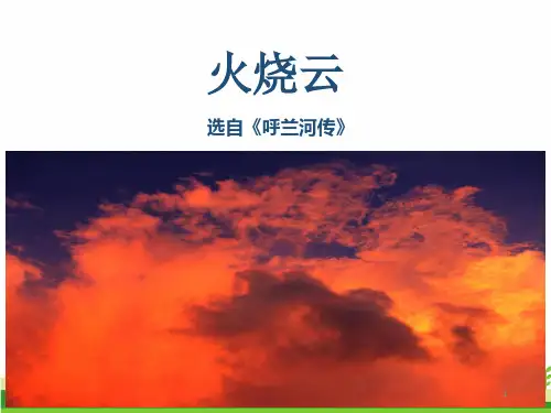 【精品】部编版三年级下册语文24 火烧云 ppt完美版课件