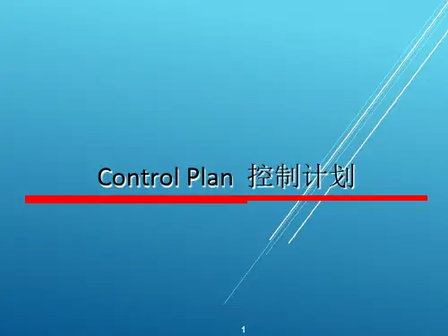 控制计划Control-Plan经典讲解[468]