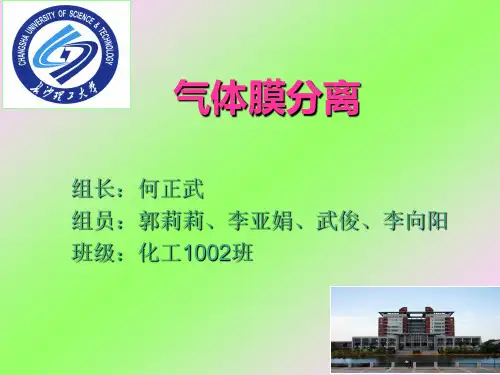 气体膜分离解读